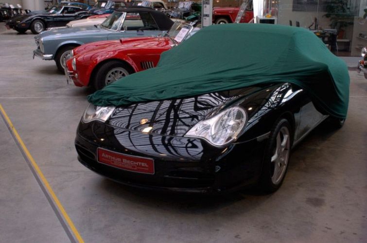 Preview: VW ID.4 (2020-heute): Indoor Car Cover in GRÜN