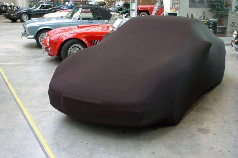 Car Cover Indoor BLACK für Jaguar XJ 6 Serie III kurz