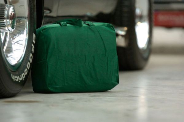 VW ID.5 (2020-heute): Indoor Car Cover in GRÜN